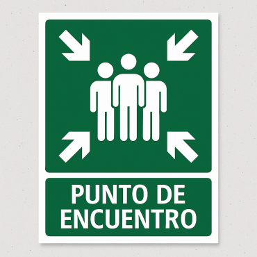 Señalética "Punto de encuentro"