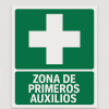 Señalética "Zona de primeros auxilios"
