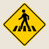 Señalética "Paso de peatones"