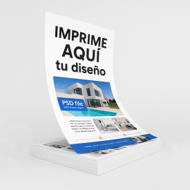 Flyers en papel sintético