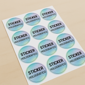 Stickers holográficos