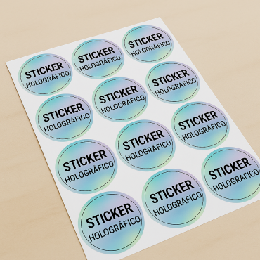 Stickers holográficos