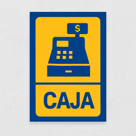 Señalética "Caja"