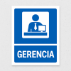 Señalética "Gerencia"