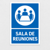 Señalética "Sala de reuniones"